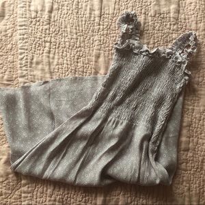 With Jean lavender flower smocked dress (XS) NWOT